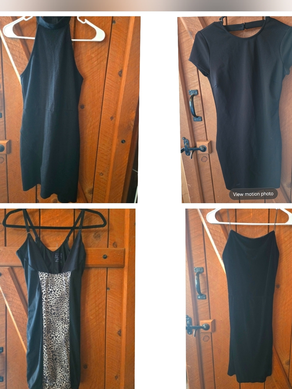 🔥 Bundle of 4 Mini LBD Dresses – Size L (Juniors&Women’s) – Vegas/Festival/rave